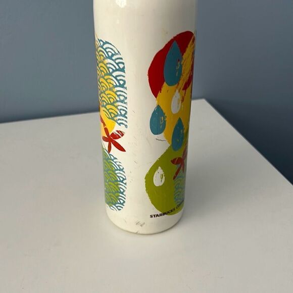 Starbucks Metal Water Bottle Goddess Abstract 2008 - Picture 6 of 6